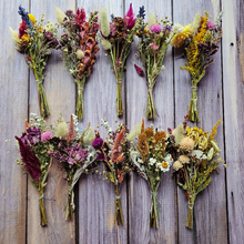Load image into Gallery viewer, Mini Dried Flower Bouquet - Farm Grown Natural Dried Flowers
