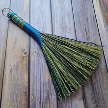 Load image into Gallery viewer, Handmade Turkey Wing Whisk Broom
