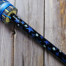 Load image into Gallery viewer, Hand Painted Decorative Round Broom, 26" Handmade Witches Besom
