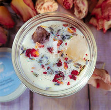 Load image into Gallery viewer, Inner Magic Intention Candle – Crystal Candle for Intuition, Wonder &amp; Self-Discovery
