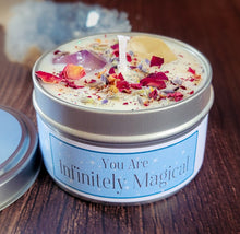 Load image into Gallery viewer, Inner Magic Intention Candle – Crystal Candle for Intuition, Wonder &amp; Self-Discovery

