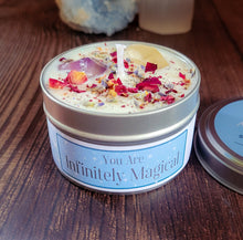 Load image into Gallery viewer, Inner Magic Intention Candle – Crystal Candle for Intuition, Wonder &amp; Self-Discovery
