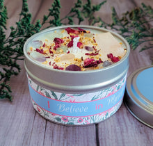 Load image into Gallery viewer, Self Confidence Intention Candle – Crystal Candle for Confidence, Courage &amp; Self-Belief
