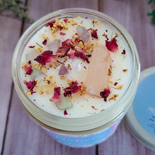 Load image into Gallery viewer, Self Confidence Intention Candle – Crystal Candle for Confidence, Courage &amp; Self-Belief
