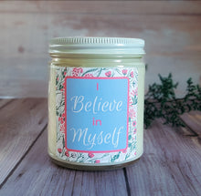 Load image into Gallery viewer, Self Confidence Intention Candle – Crystal Candle for Confidence, Courage &amp; Self-Belief
