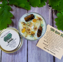 Load image into Gallery viewer, Oak King Candle – Wheel of the Year Candle for Renewal, Growth &amp; the Light Half of the Year

