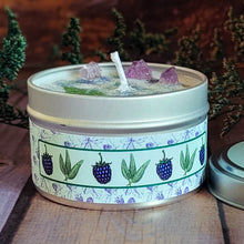 Load image into Gallery viewer, Blackberry Sage Soy Candle – Fruity Herbal Handcrafted Candle
