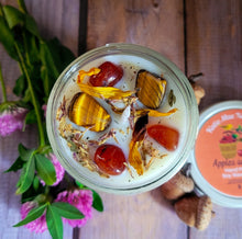 Load image into Gallery viewer, Mabon Ritual Candle – Apple &amp; Oak Soy Candle for Autumn Equinox, Gratitude &amp; Grounding
