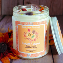 Load image into Gallery viewer, Almost Autumn Soy Candle – Cozy Cashmere &amp; Sandalwood Handcrafted Candle
