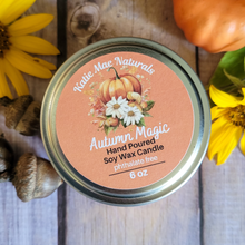 Load image into Gallery viewer, Autumn Magic Soy Wax Candle - 6 oz
