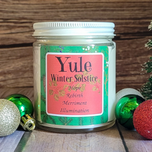 Load image into Gallery viewer, The Yule Candle (Yuletide) - 9 oz
