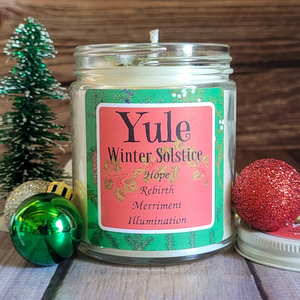 The Yule Candle (Yuletide) - 9 oz