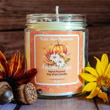 Load image into Gallery viewer, Autumn Magic Soy Candle – Warm Spiced Fall Handcrafted Candle
