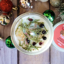 Load image into Gallery viewer, Yule Ritual Candle – Festive Winter Soy Candle for Renewal, Warmth &amp; Winter Solstice Rituals
