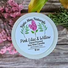 Load image into Gallery viewer, Ostara Ritual Candle – Lilac Spring Soy Candle for Renewal, Growth &amp; Spring Equinox Rituals
