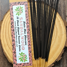 Load image into Gallery viewer, Indian Sandalwood hand dipped incense sticks 
