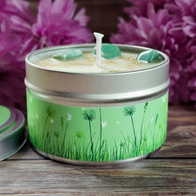 Load image into Gallery viewer, Sweet Grass Soy Candle – Fresh Meadow &amp; Wildflower Handcrafted Candle
