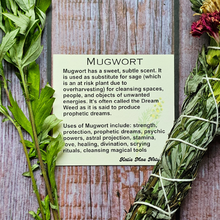 Load image into Gallery viewer, Mugwort and Seasonal Flower and Herb Bundle
