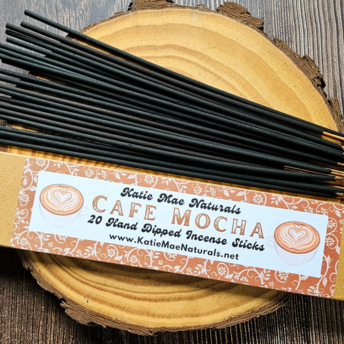 Cafe Mocha hand dipped incense sticks 