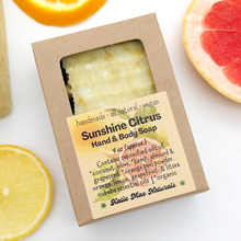 Load image into Gallery viewer, Vegan citrus soap
