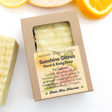 Load image into Gallery viewer, Vegan citrus soap
