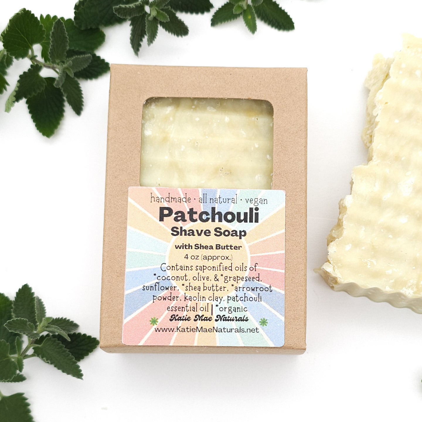 Patchouli Shea Butter Shave Soap