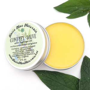 Comfrey Salve with Tea Tree Oil - Herbal Salve