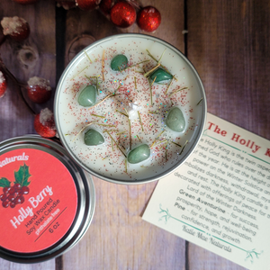 The Holly King candle 