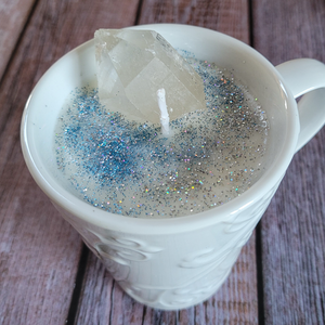 Winter Woods Tea Cup Candle