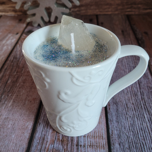 Winter Woods Tea Cup Candle