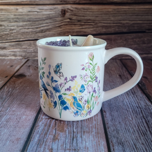 Load image into Gallery viewer, Lily Forest Coffee Cup Candle | Garden Scene Cup
