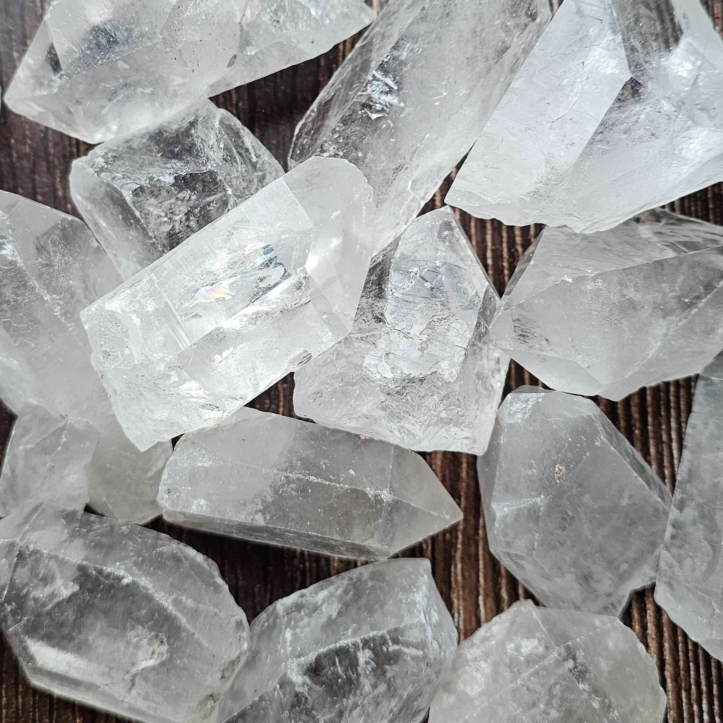 Rough Clear Quartz Crystal Point Grade B - 2-3 inch