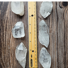 Load image into Gallery viewer, Rough Clear Quartz Crystal Point Grade B - 2-3 inch
