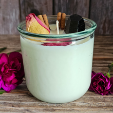 Load image into Gallery viewer, Cinnamon Sticks Soy Candle in Recycled Glass Jar - 10 oz
