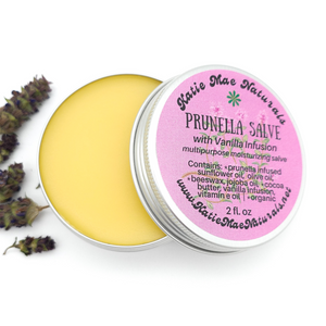 Prunella Salve with Vanilla Infusion - Self Heal Herbal Salve