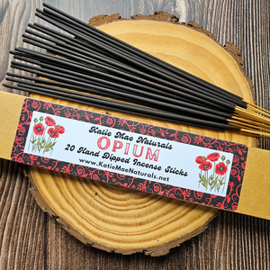 Opium Hand Dipped Incense Sticks 20 pack