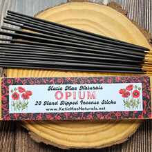 Load image into Gallery viewer, Opium Hand Dipped Incense Sticks 20 pack
