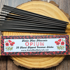 Opium Hand Dipped Incense Sticks 20 pack