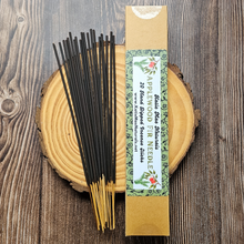 Load image into Gallery viewer, Applewood fir needle hand dipped incense sticks 
