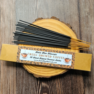 Eco friendly coffee scented incense sticks 