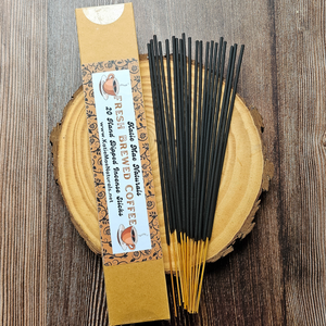 Eco friendly coffee scented incense sticks