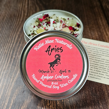 Load image into Gallery viewer, Aries soy candle
