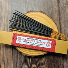 Load image into Gallery viewer, Dragons blood hand dipped incense sticks 
