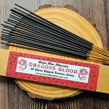 Load image into Gallery viewer, Dragons blood hand dipped incense sticks 
