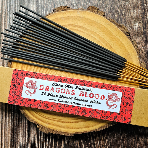 Dragons blood hand dipped incense sticks 