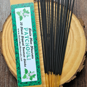Patchouli hand dipped incense sticks 