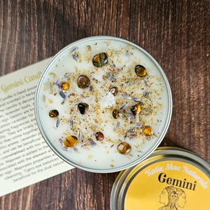 Gemini soy candle 