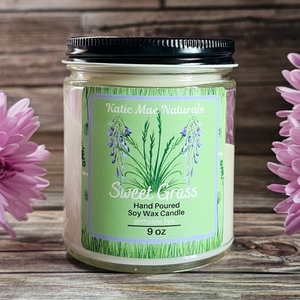 Sweet Grass Soy Wax Candle 