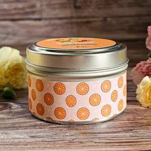 Sweet Orange Chili Pepper Soy Wax Candle 