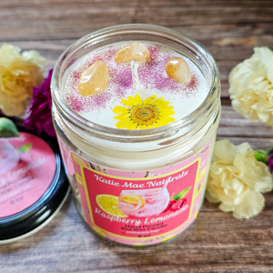 Raspberry Lemonade Soy Wax Candle - 9 oz